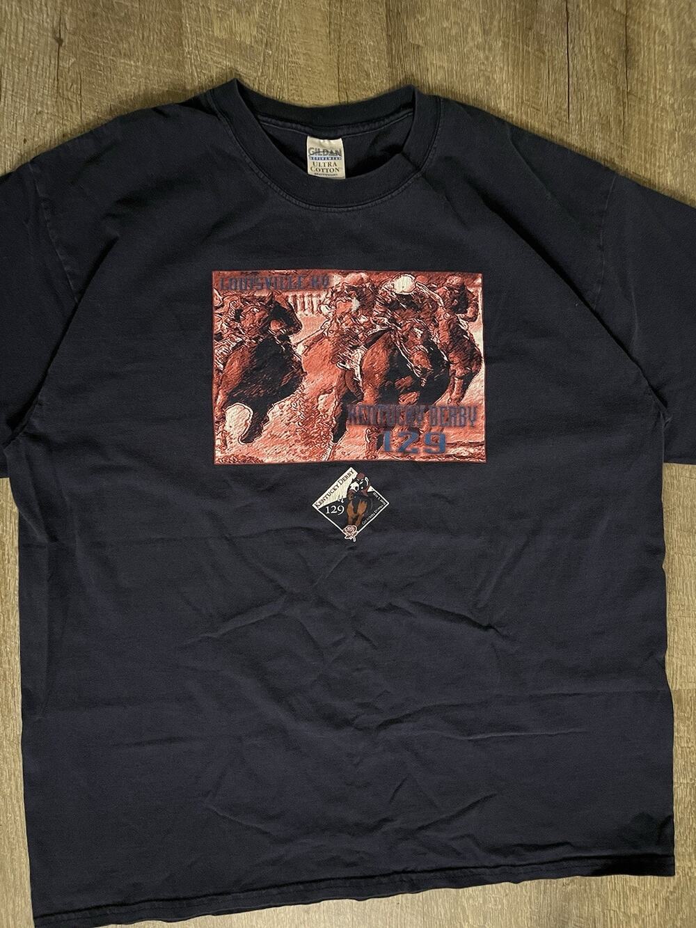 2003 Kentucky Derby Shirt Churchill Downs Men’s XL Y2K Vintage